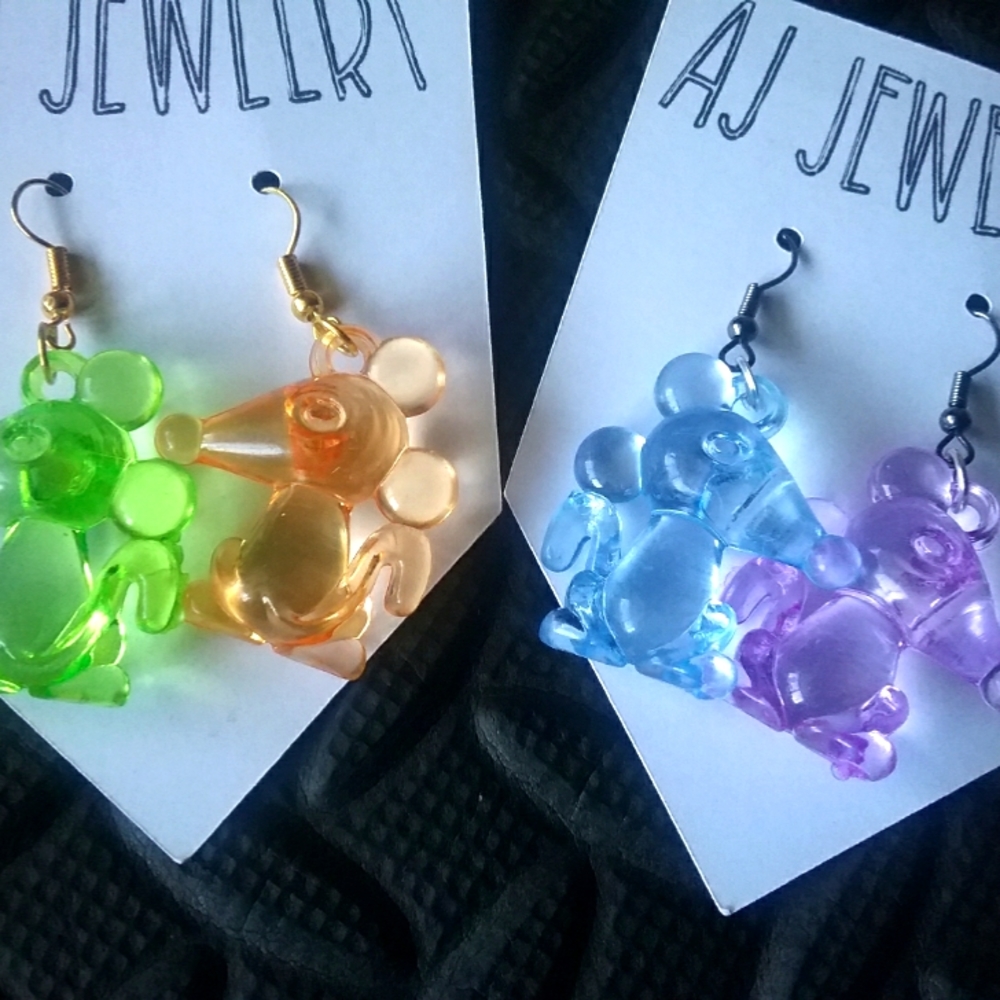 2/$12 Mix & Match Mouse Earrings.